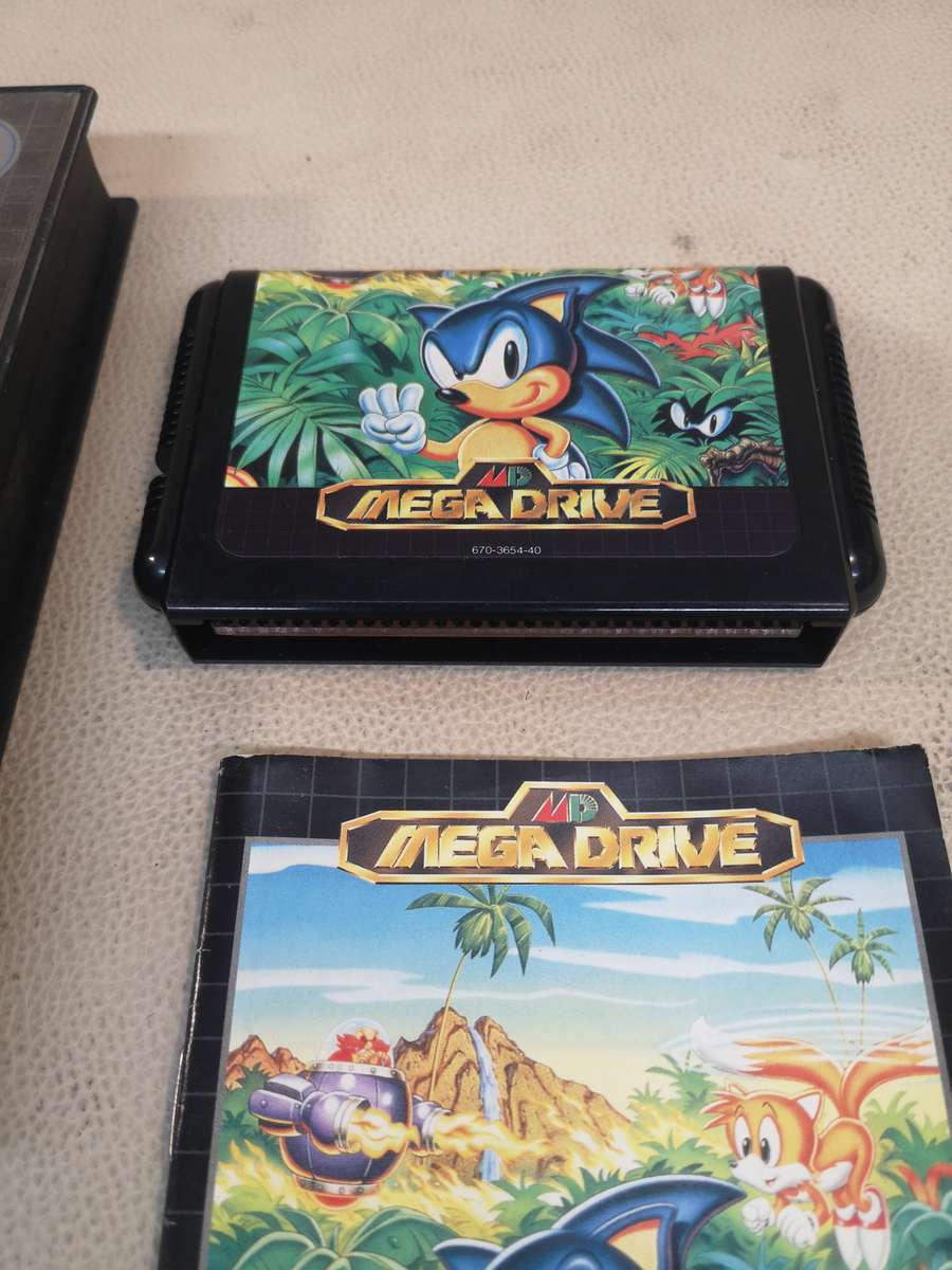 Complete Sega Mega Drive Sonic The Hedgehog 3 + Box & Manual