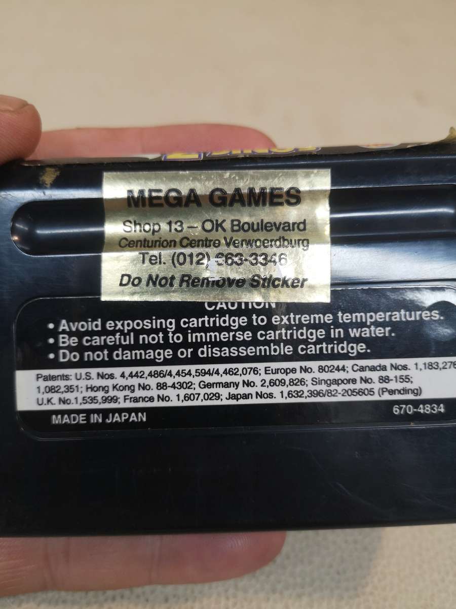 Complete Sega Mega Drive Sonic The Hedgehog 3 + Box & Manual