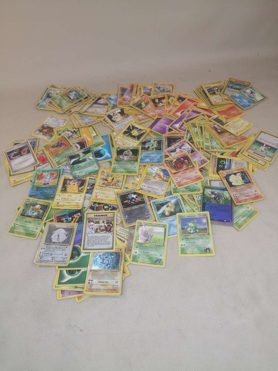 Massive 100% Original Pokemon Card Bundle Containing Some Very Valuable and Rare Cards