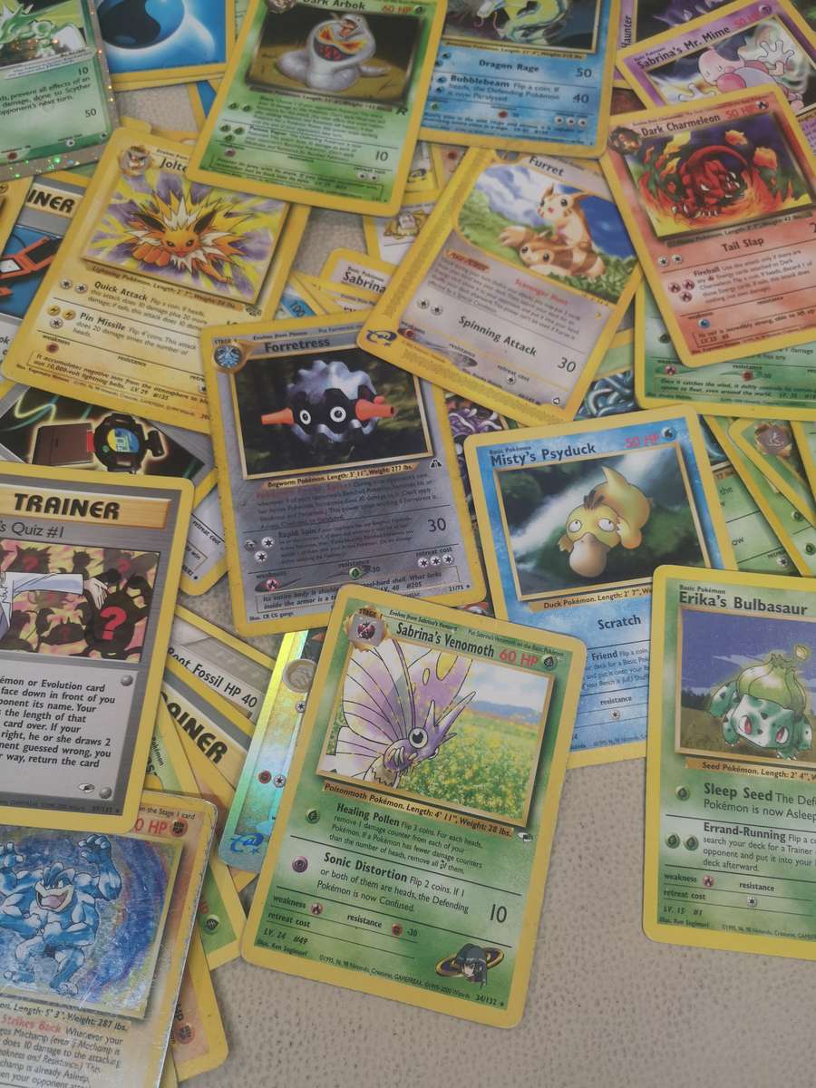 Massive 100% Original Pokemon Card Bundle Containing Some Very Valuable and Rare Cards