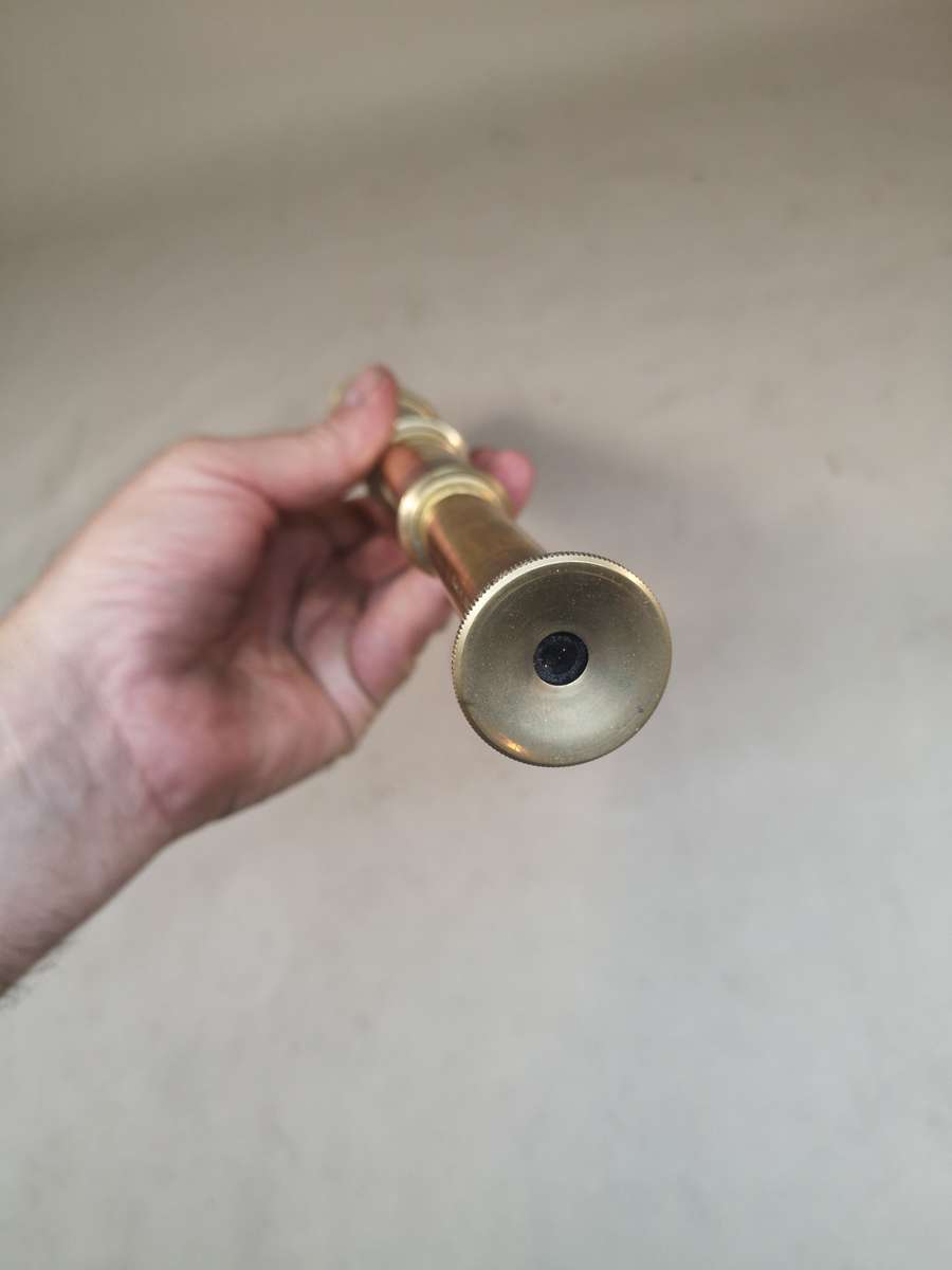 Vintage Brass Maritime Ships Telescope Spyglass 3-Draw 150mm - 400mm