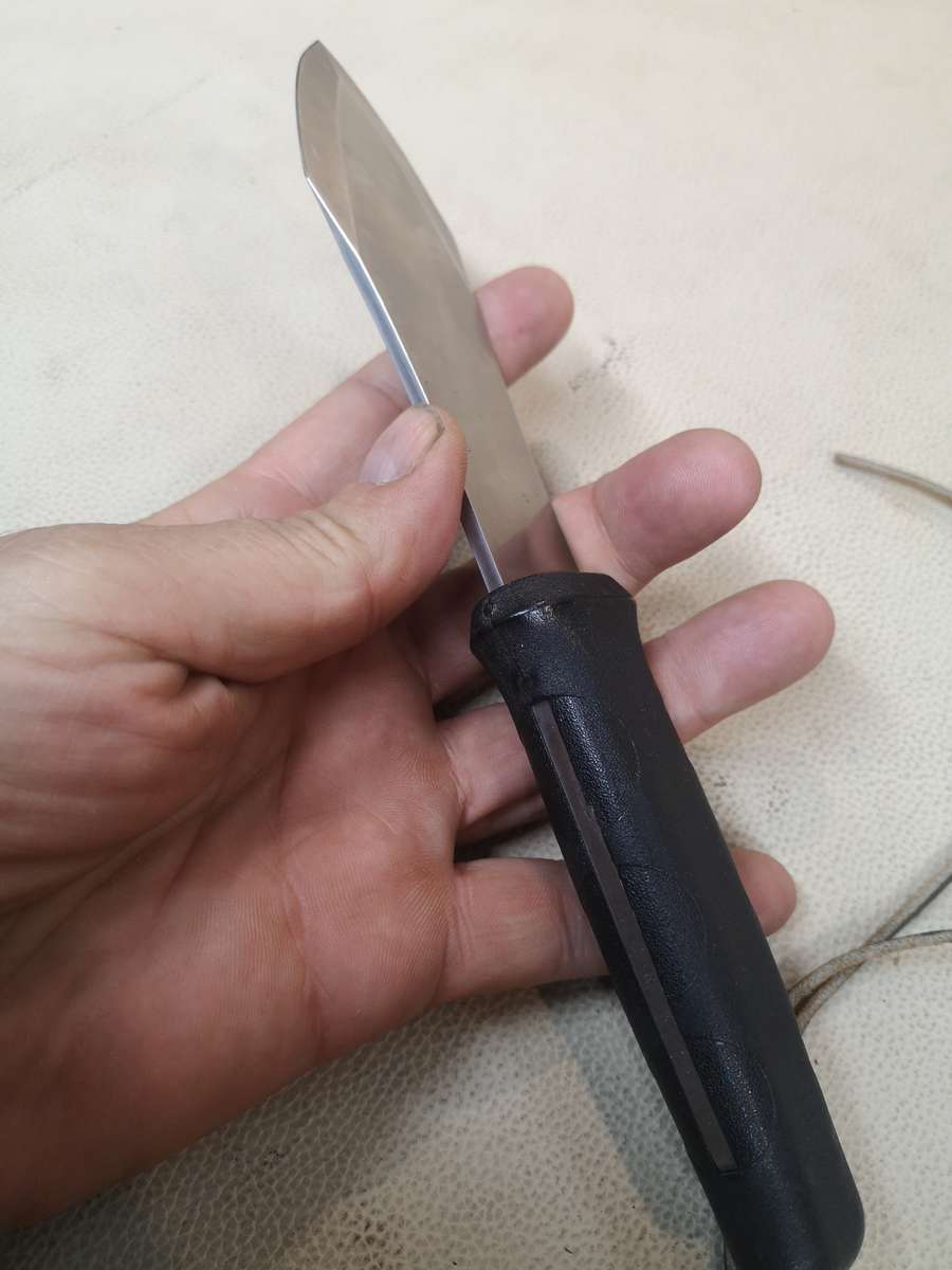 Vintage Hubertus Solingen Rostfrei Throwing Knife - Made in Germany