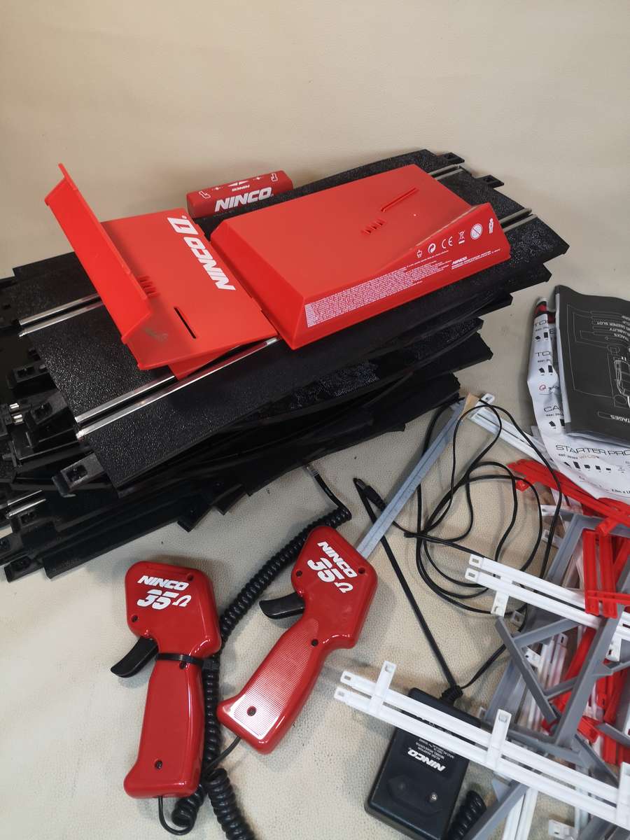 MASSIVE Boxed Ninco Octane Slot Car Set!!! Working!!!