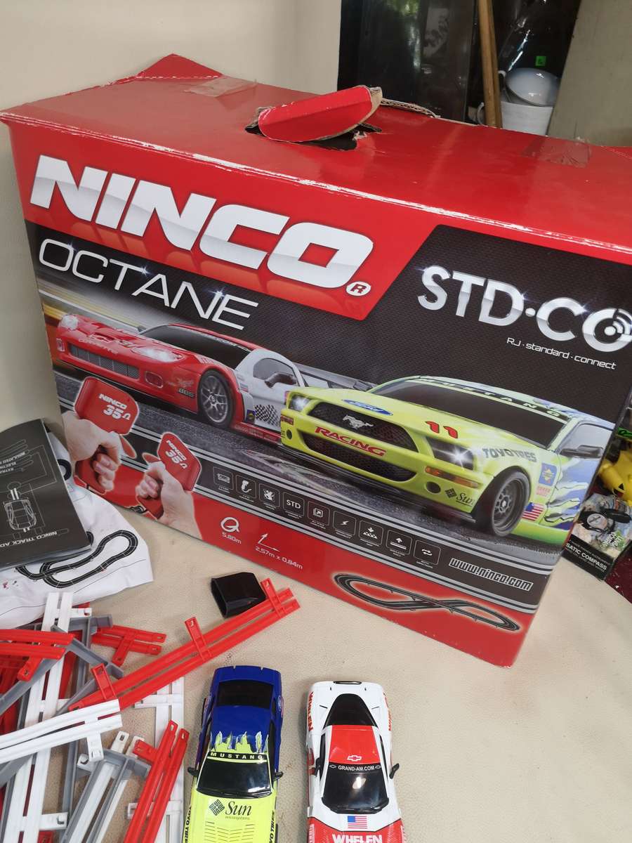 MASSIVE Boxed Ninco Octane Slot Car Set!!! Working!!!