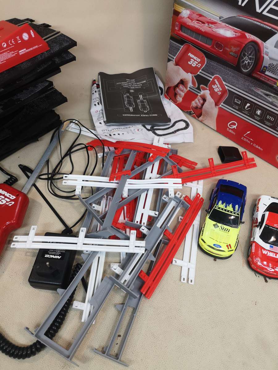 MASSIVE Boxed Ninco Octane Slot Car Set!!! Working!!!