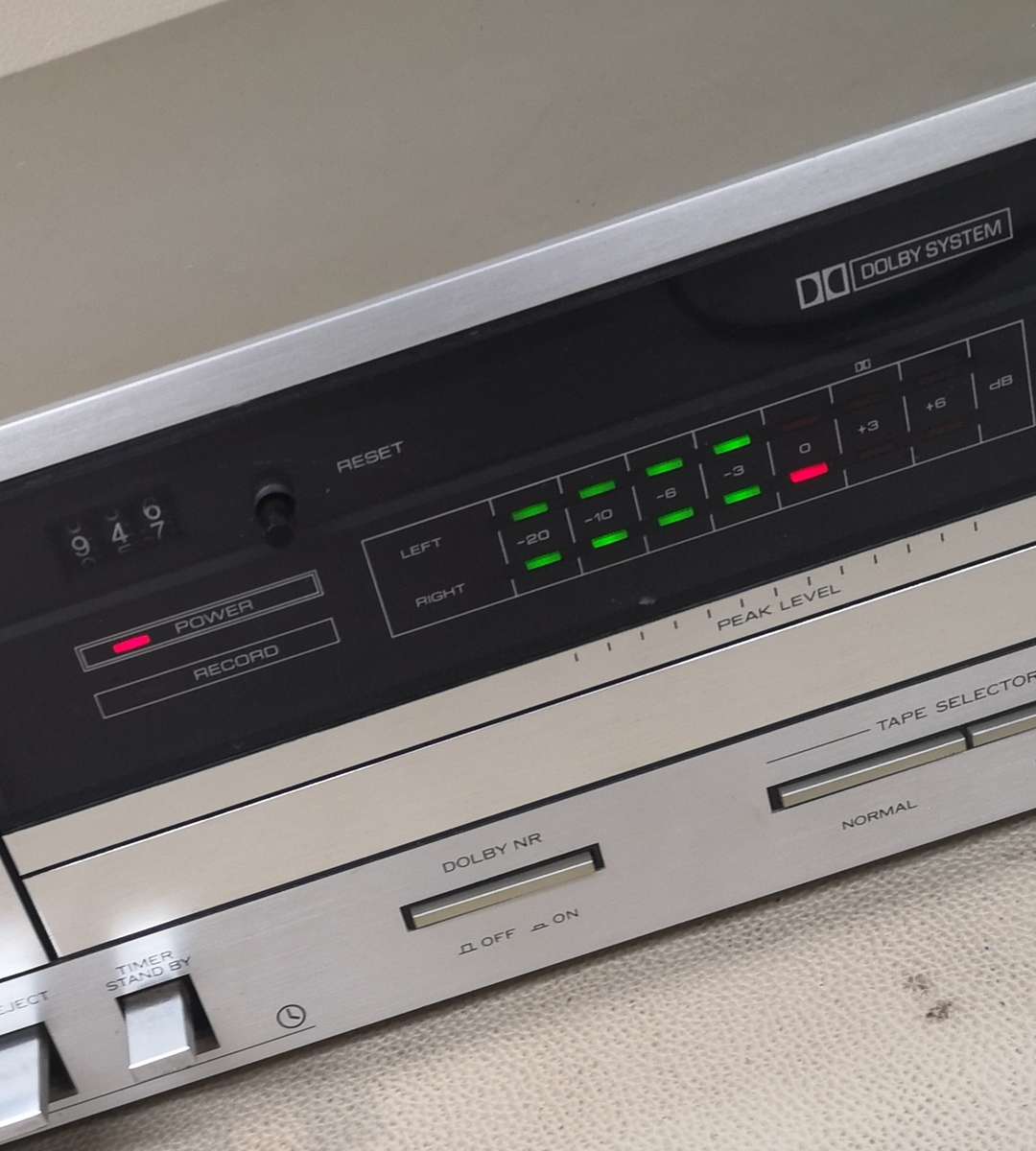 Kenwood Kx-40 Vintage Cassette Deck TESTED WORKING