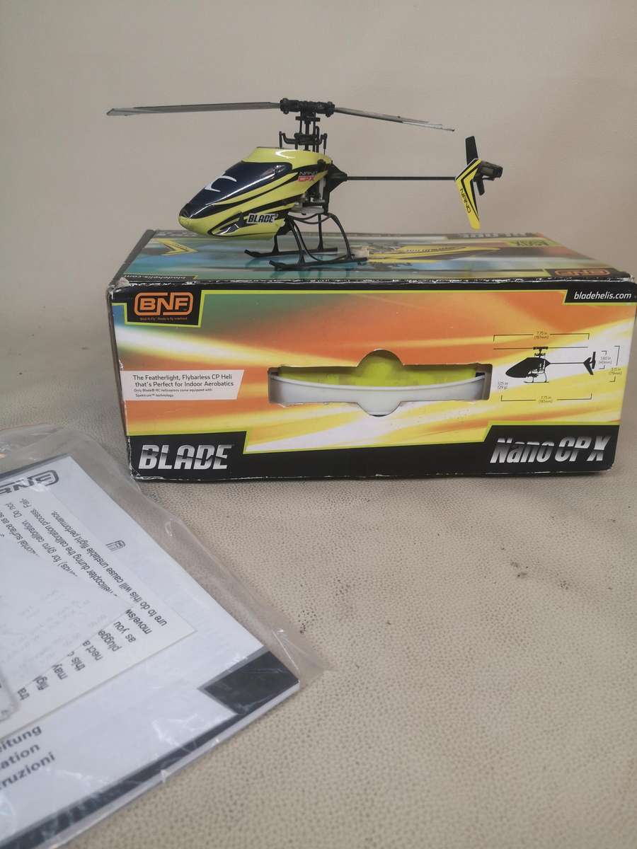 Blade Nano CPX BNF Helicopter - Horizon Hobbies