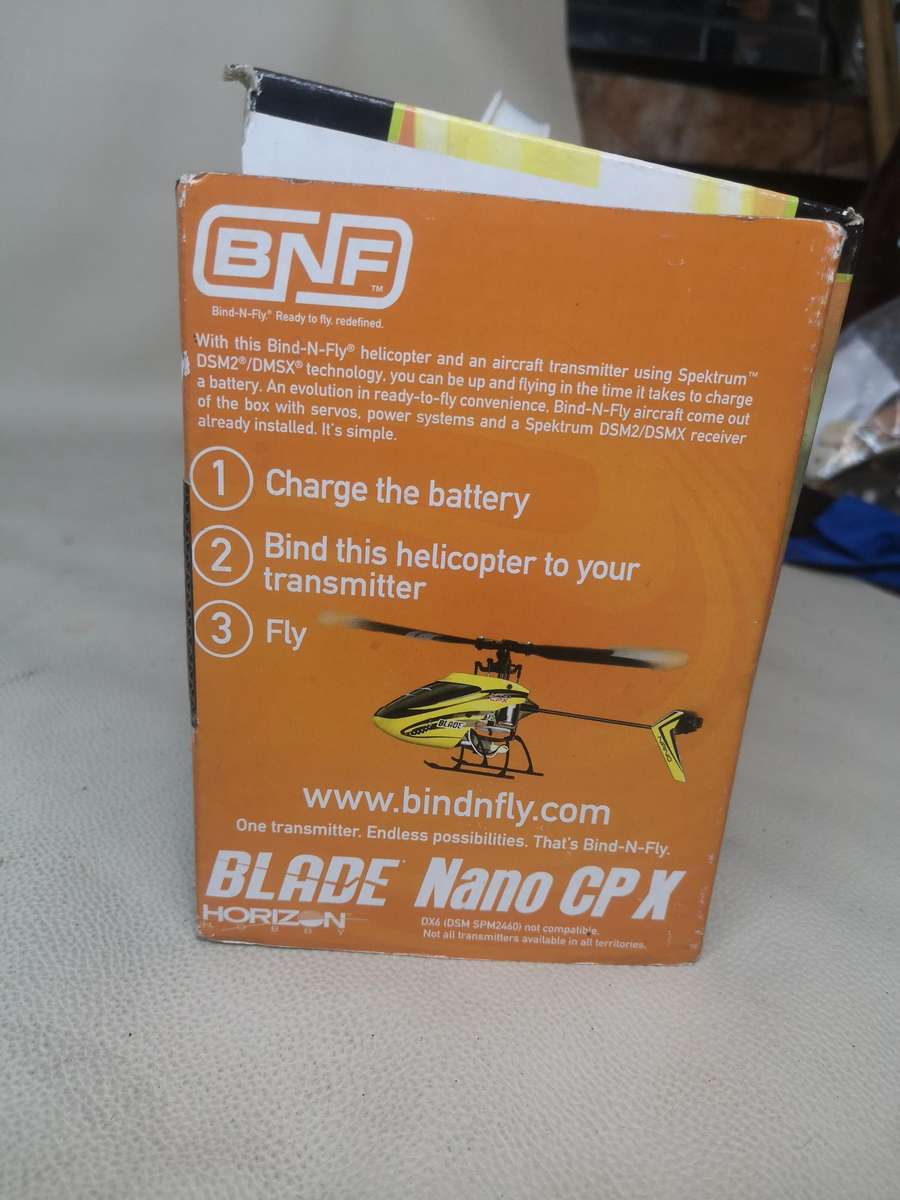 Blade Nano CPX BNF Helicopter - Horizon Hobbies