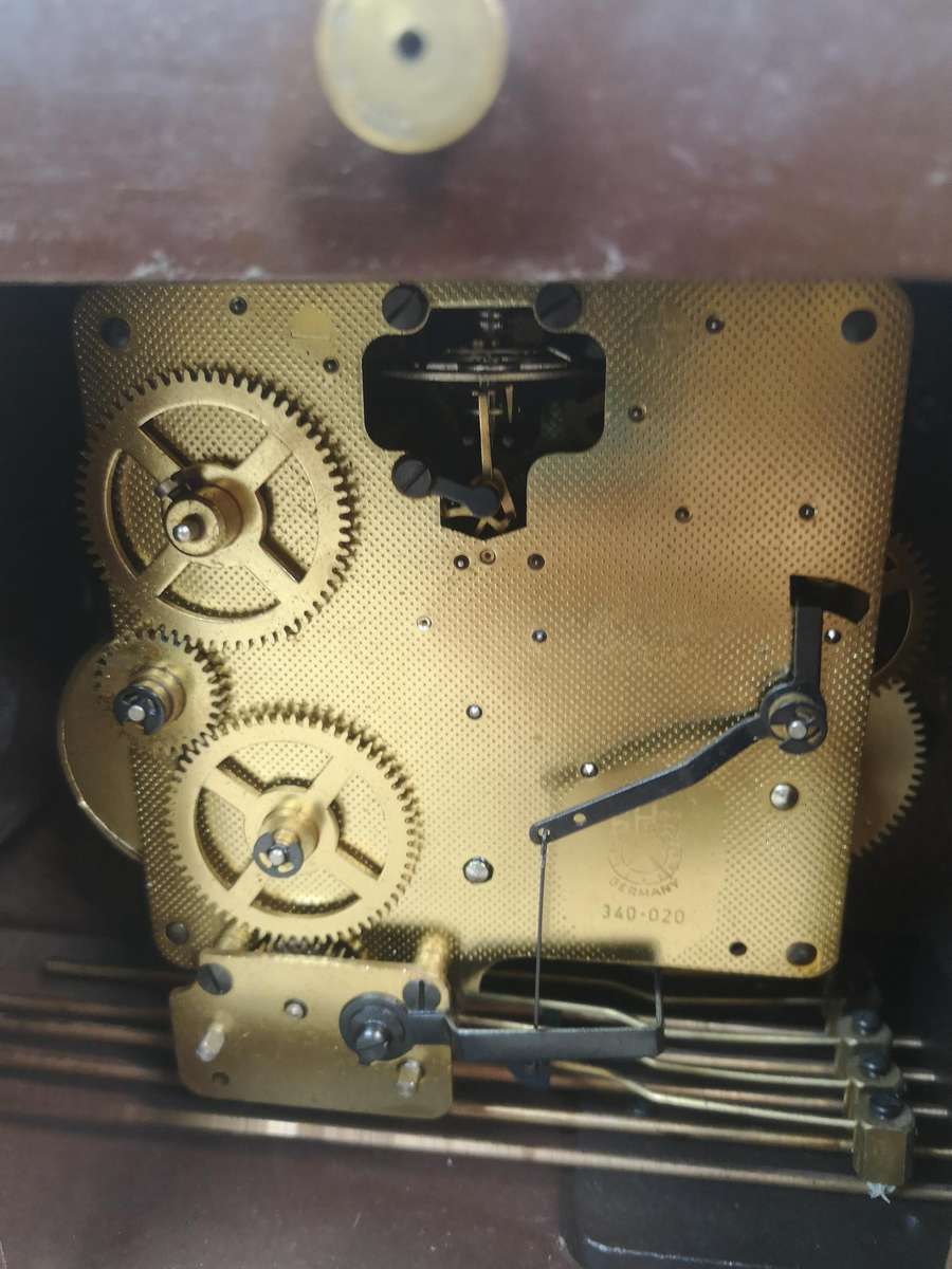 Franz Hermle 8 Day Westminster Chime 1950 Mantle Clock