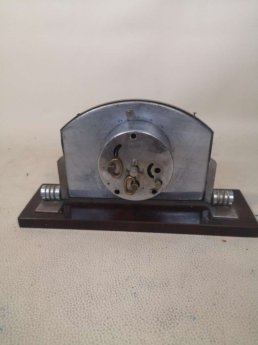 Amazing!! Vintage 1930's Art Deco Macanical Mantle clock (Work 100%)