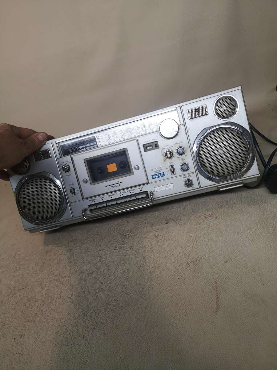 Rare RCS 3000 radio cassette tape recorder
