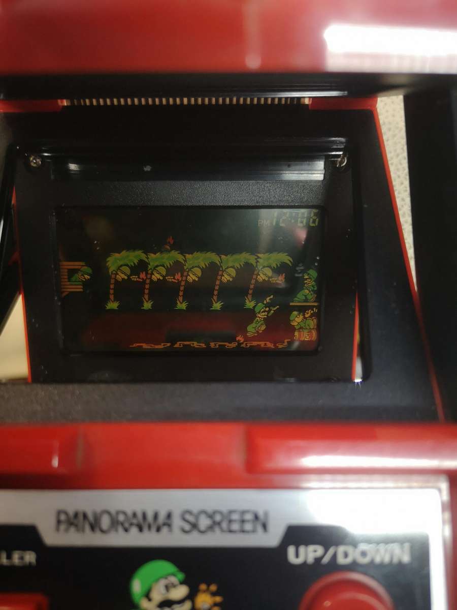 WOW!!! Mario's Bombs Away GAME & WATCH Panorama Screen 1988 Nintendo Stunning Working Condition