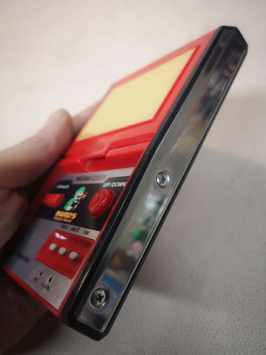 WOW!!! Mario's Bombs Away GAME & WATCH Panorama Screen 1988 Nintendo Stunning Working Condition