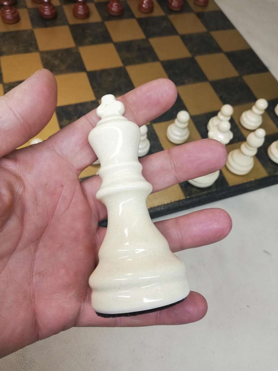 Gigantic Ceramic Chess Set - 540mm x 540mm