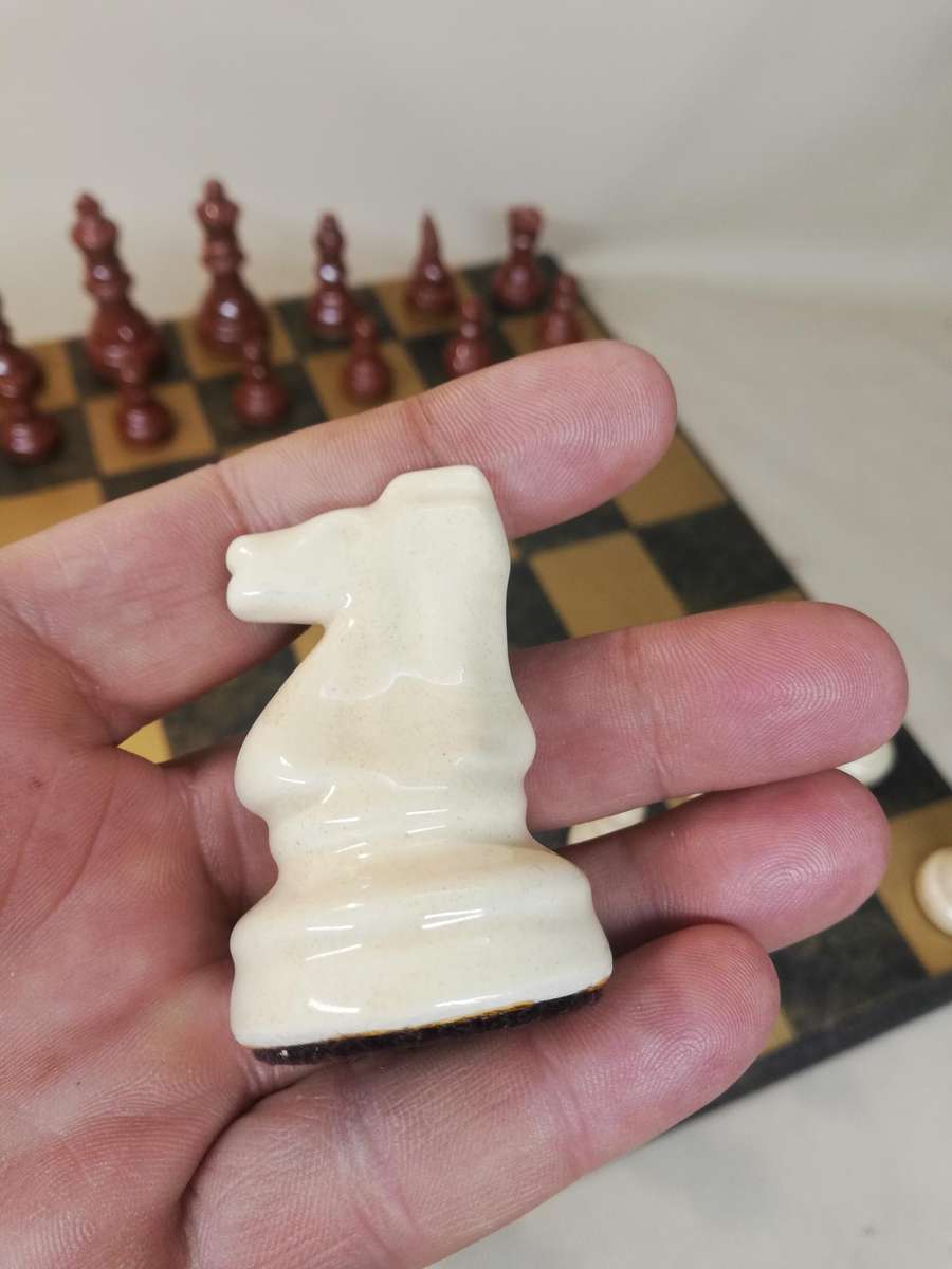 Gigantic Ceramic Chess Set - 540mm x 540mm
