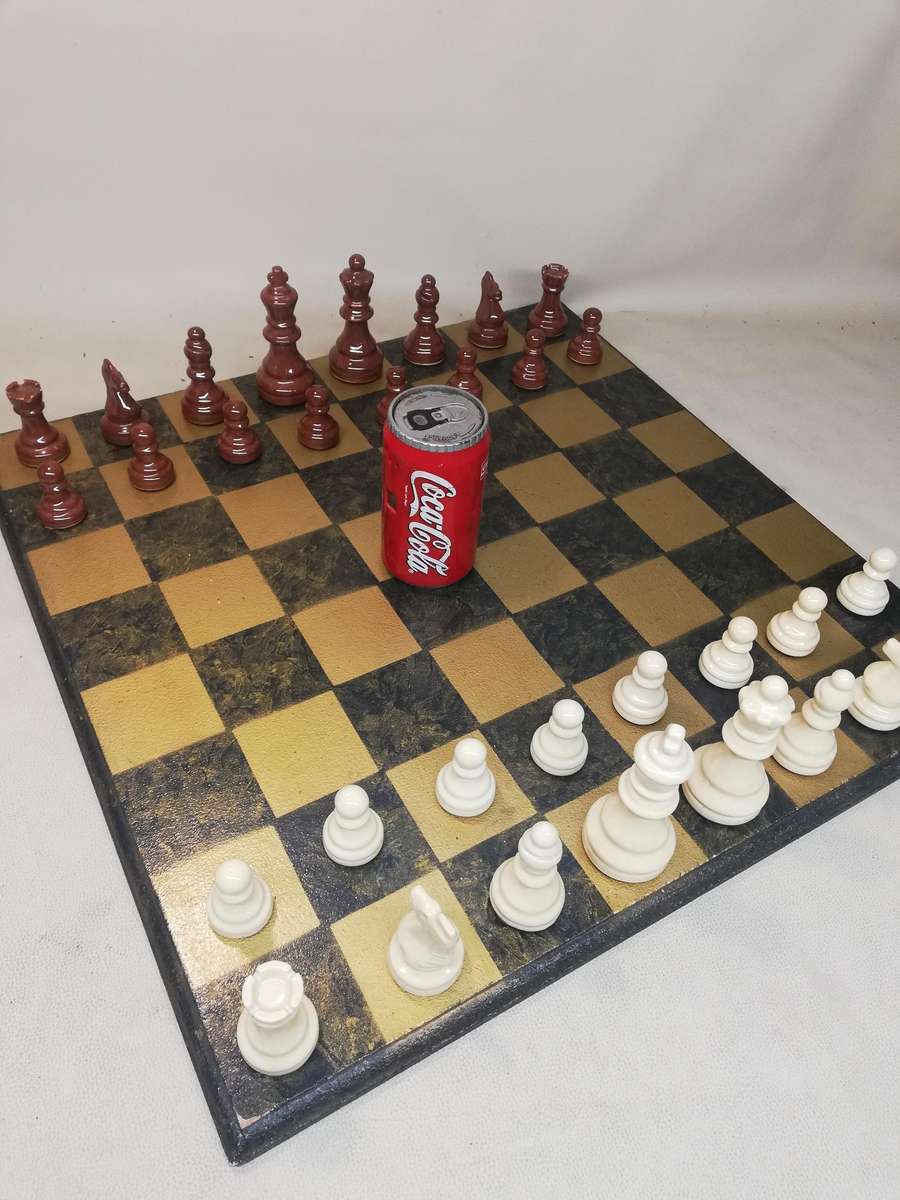 Gigantic Ceramic Chess Set - 540mm x 540mm