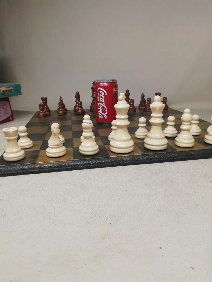 Gigantic Ceramic Chess Set - 540mm x 540mm