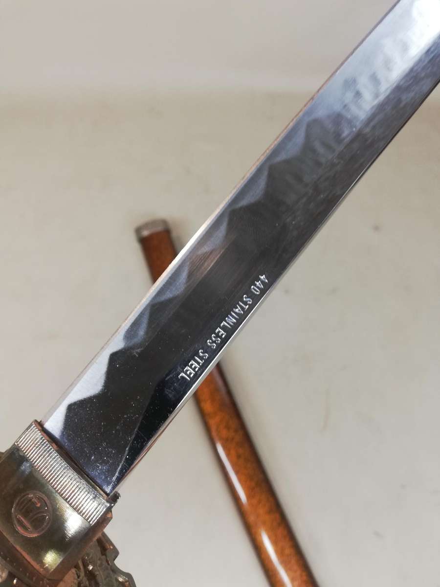 Magnificent Japanese Tachi, Katana with a very sharp 440 Stainless steel blade - 700mm