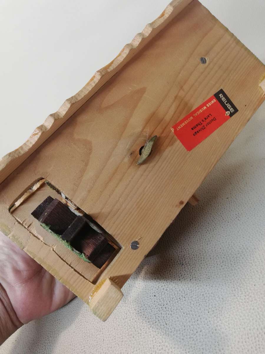 Dr. Zhivago Innsbruck Chalet Handcrafted Wooded Swiss Musical Movement