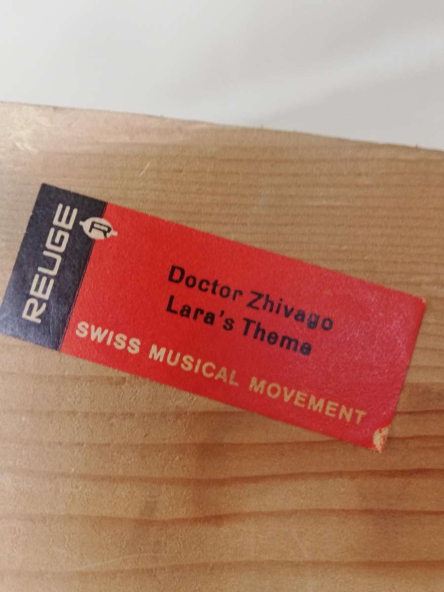 Dr. Zhivago Innsbruck Chalet Handcrafted Wooded Swiss Musical Movement