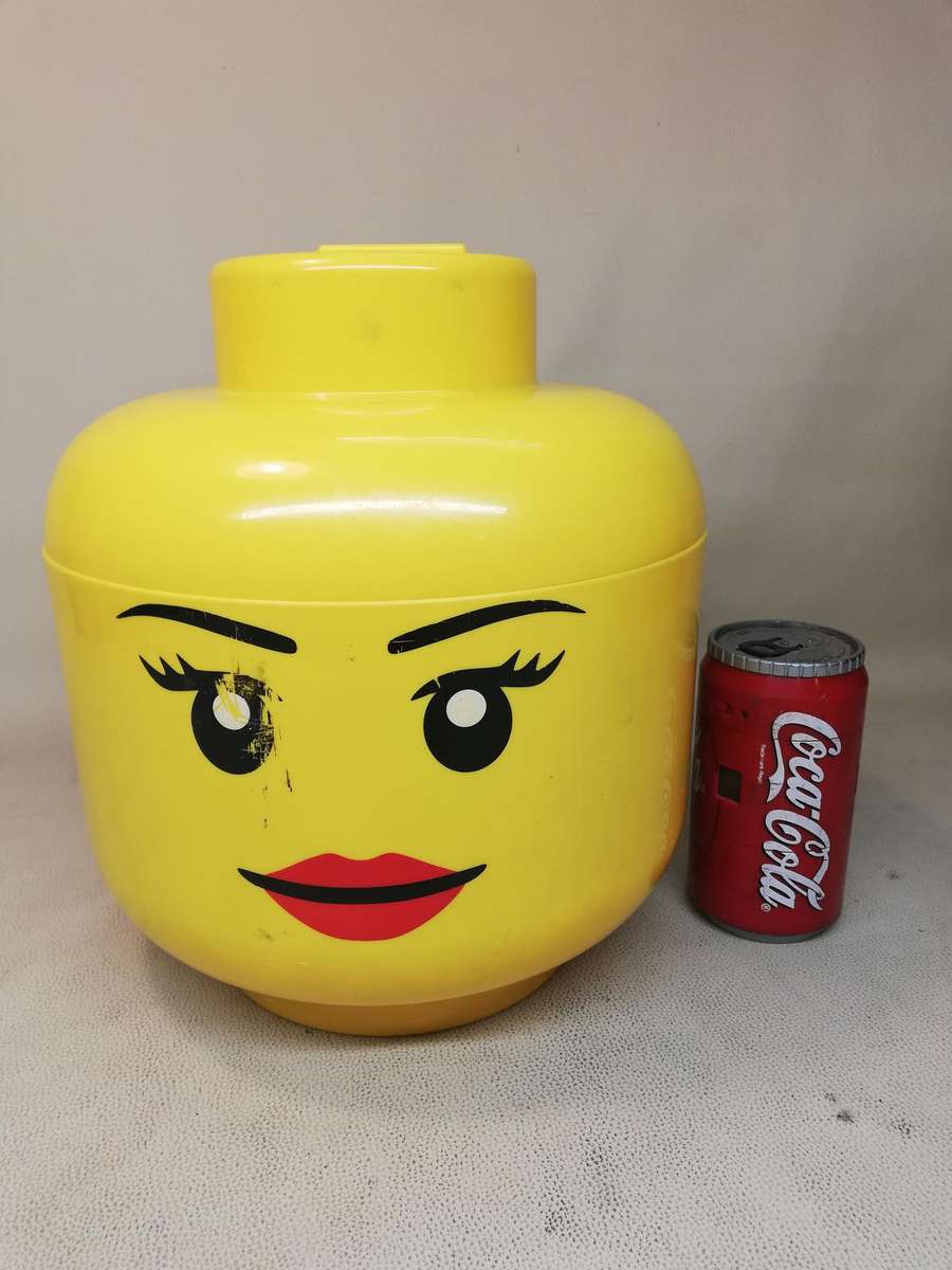 Giant Original Lego Storage Head container