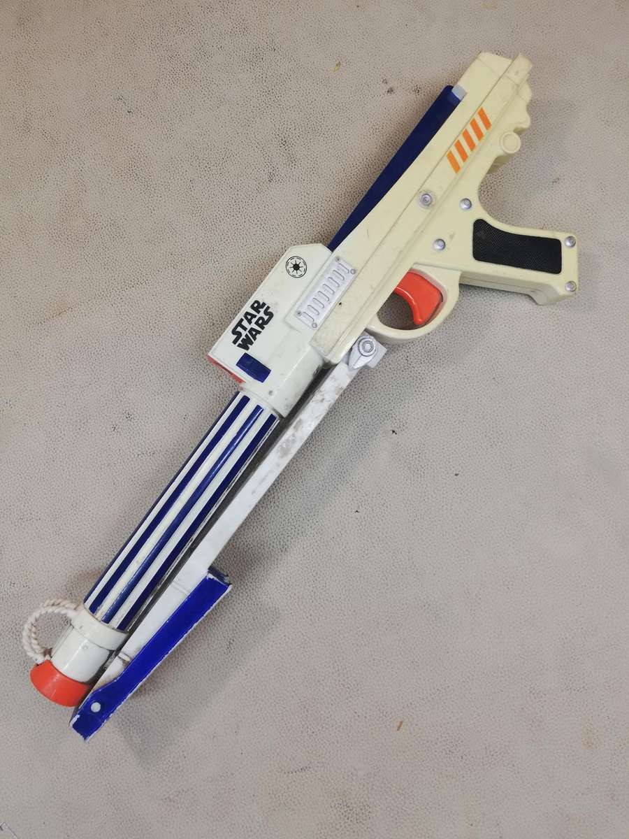 Star Wars Clone Trooper Blaster Nerf Dart Gun Hasbro Light Sight