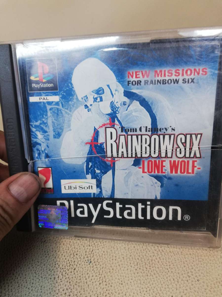 Playstation 1 Tom CLANCY'S Rainbow Six Lone Wolf Game