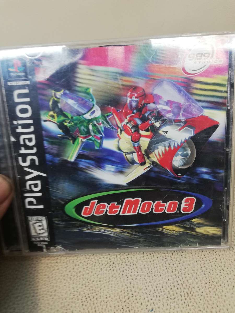 Playstation 1 Jet Moto 3 Game