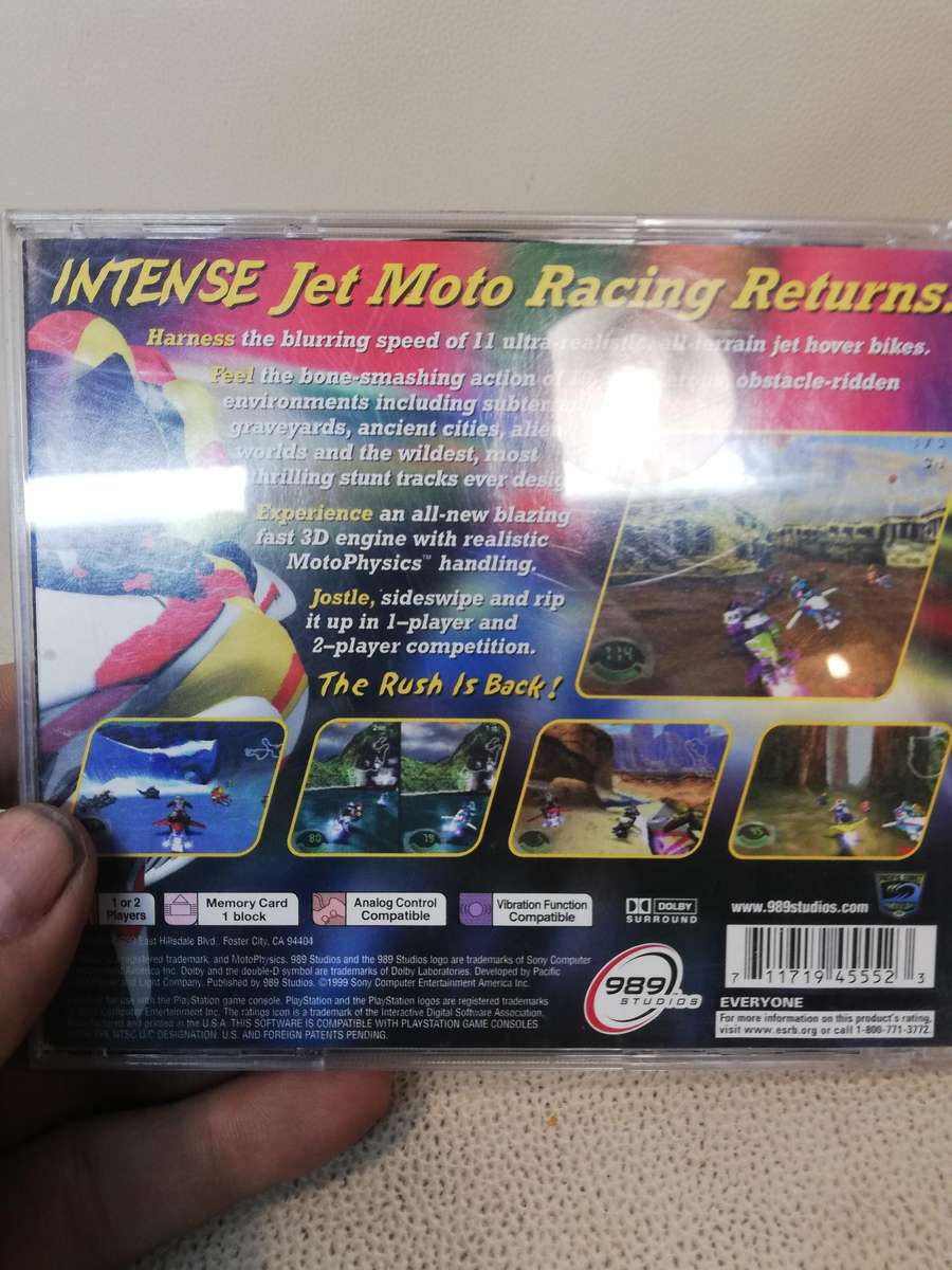 Playstation 1 Jet Moto 3 Game