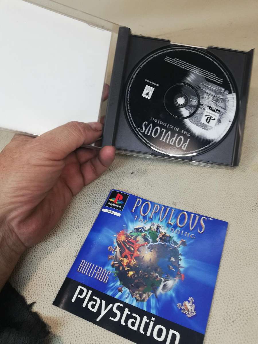 Playstation 1 Populous: The Beginning Game
