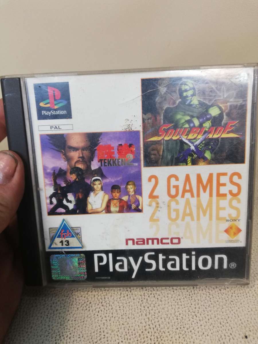 Playstation 1 Tekken 2 / Soul Blade Games