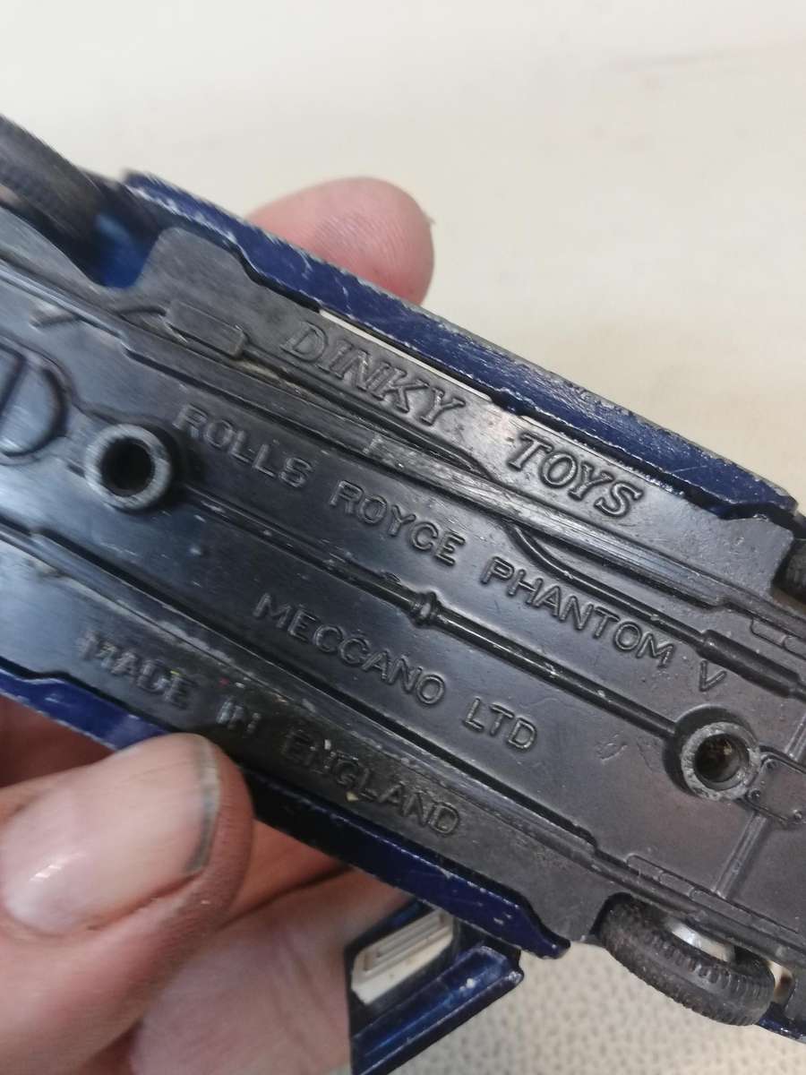 Vintage Dinky Meccano Rolls Royce Phantom V Limousine 1/32 Die cast
