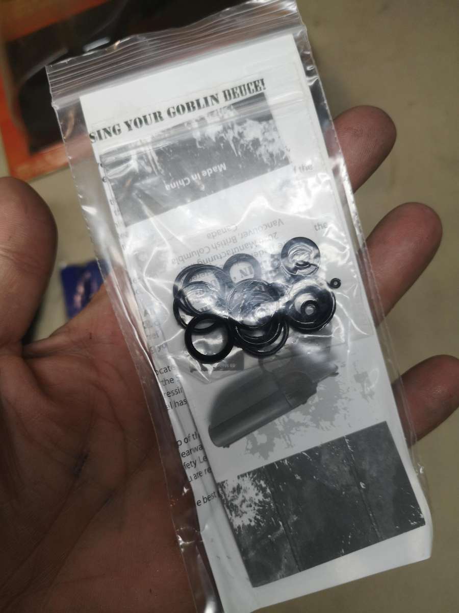 Goblin Deuce Double Barrel Airsoft Pistol Player Set Paintball Capable - Still New