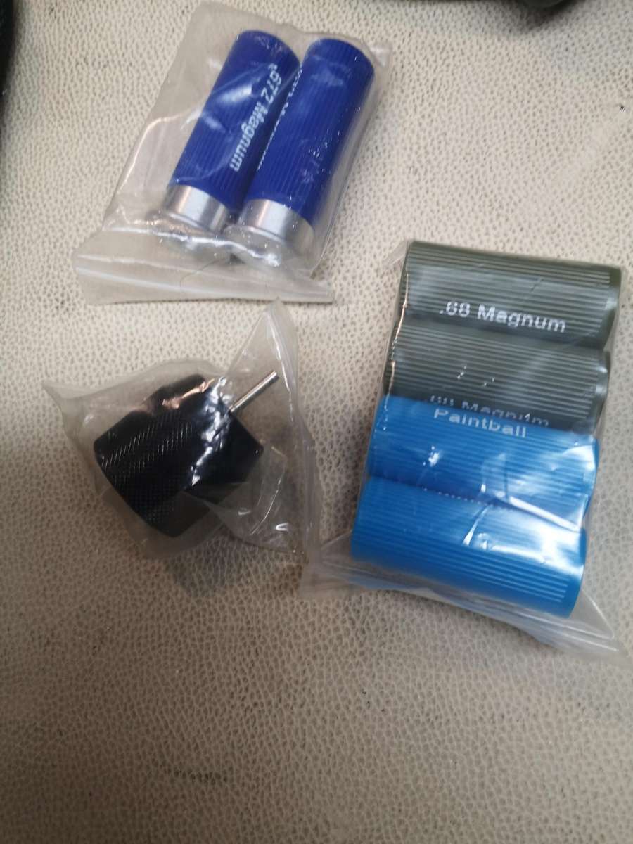 Goblin Deuce Double Barrel Airsoft Pistol Player Set Paintball Capable - Still New