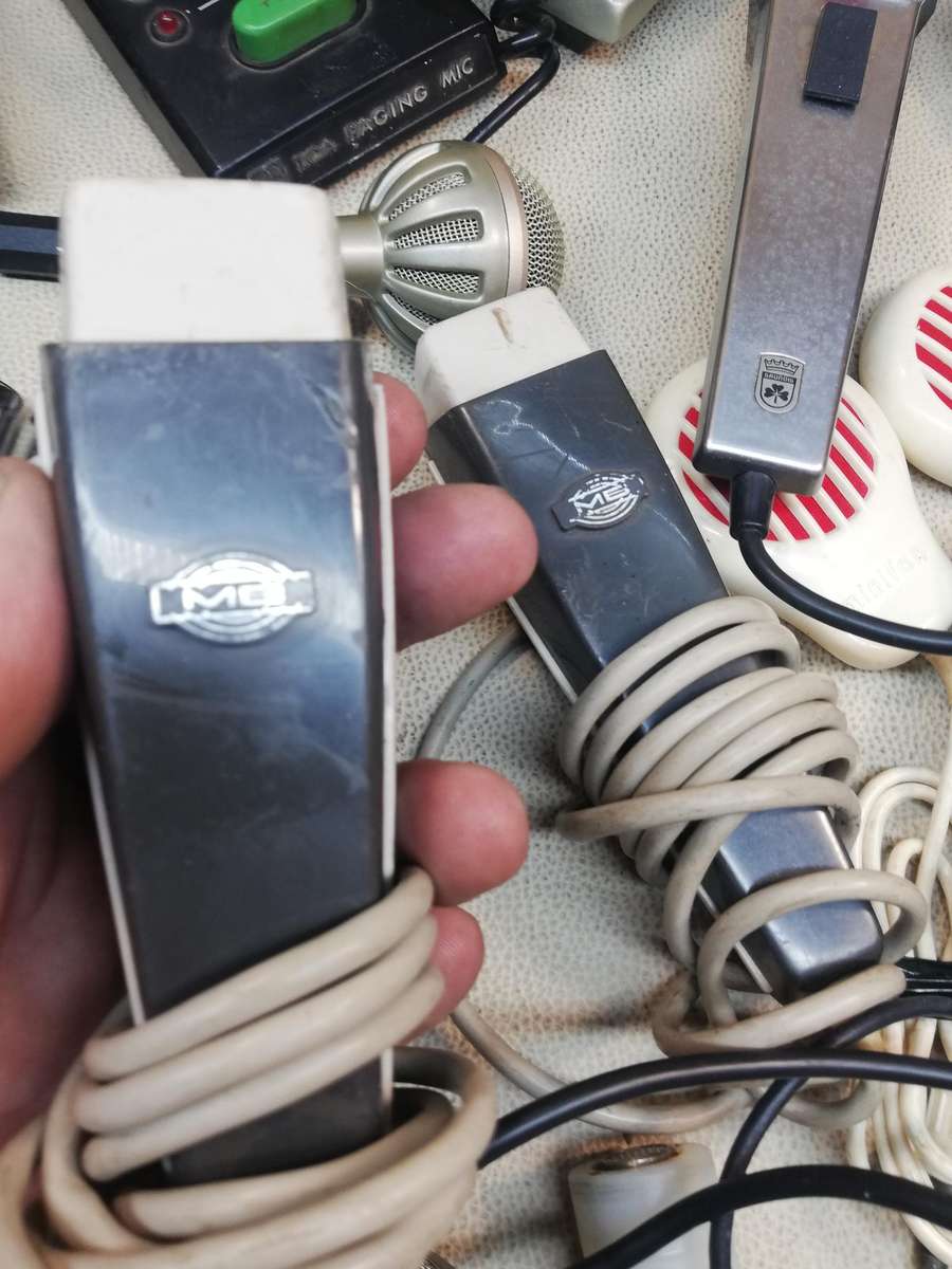 Magnificent Collection of Microphones, Shure, Hammerstein, MB, Grundig etc, etc