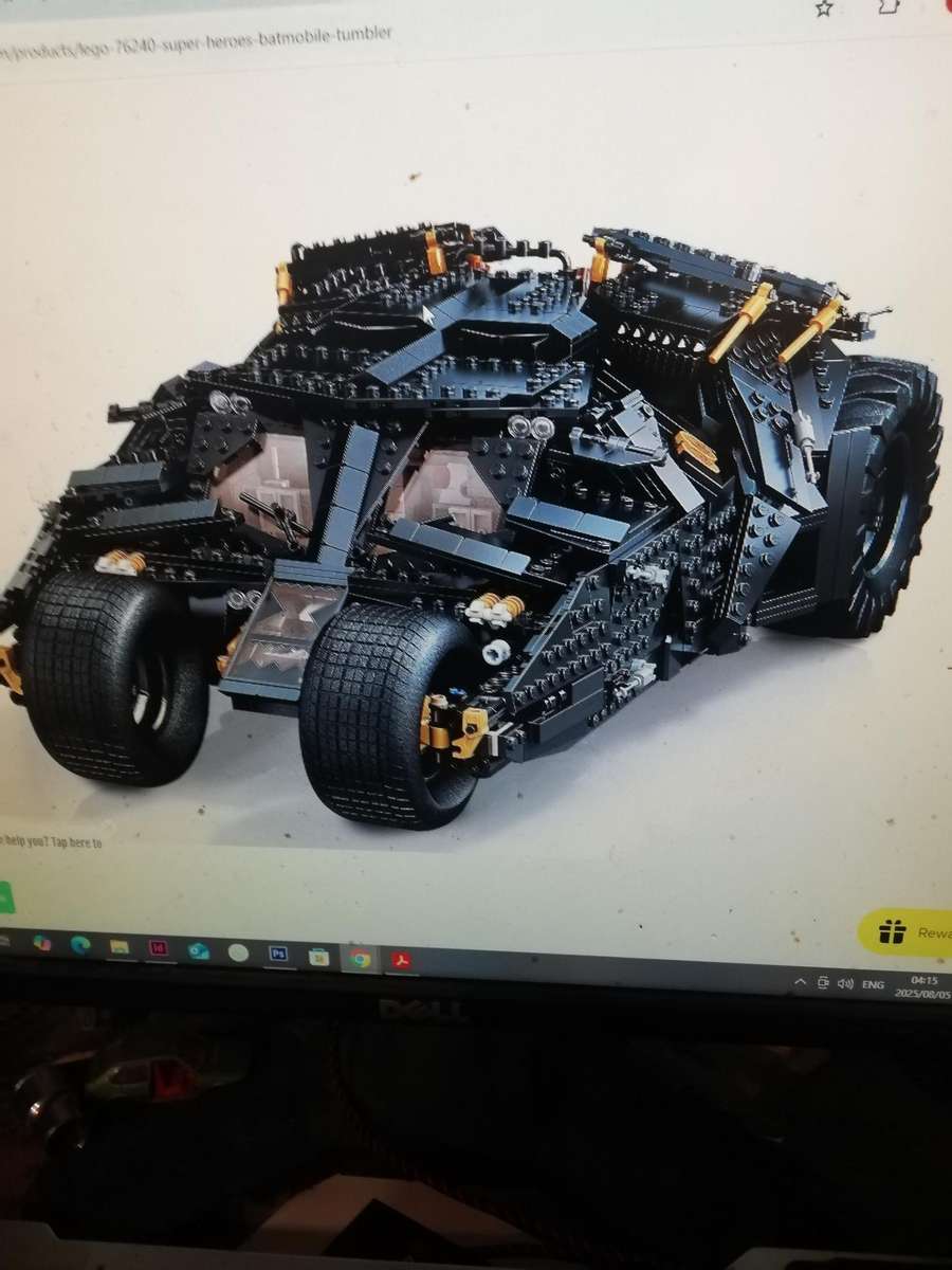 Lego 76240 Super Heroes Batmobile Tumbler - No Instruction Manual