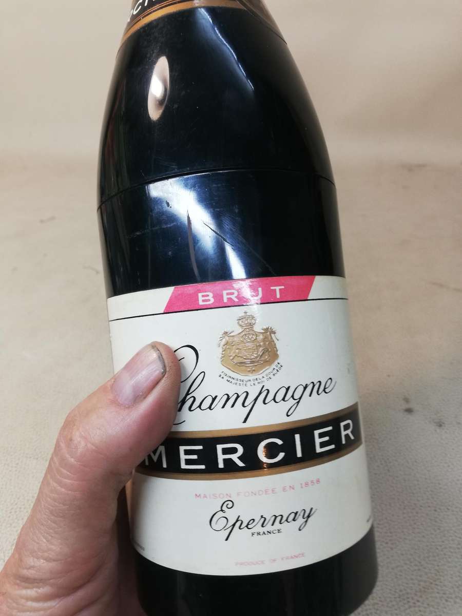 1950s MERCIER Champagne Musical cigarette dispenser. Extremely rare