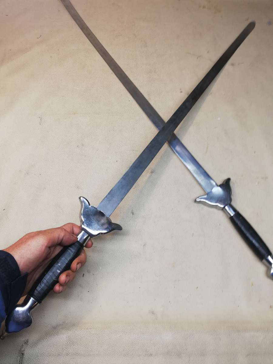 Street Fighter: Legend of Chun-Li Movie Hero Display Swords