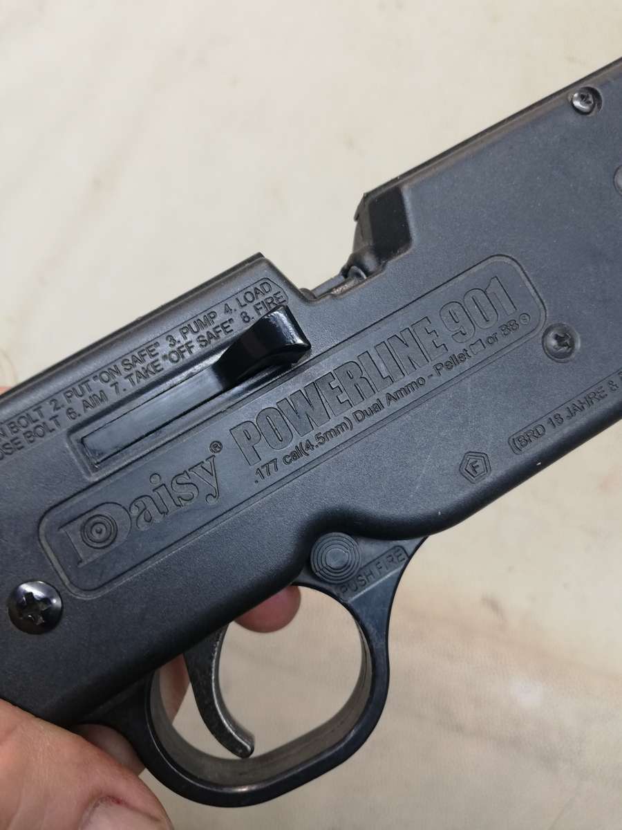 Daisy Powerline 901 Air Rifle .177 Pellet/BB 800 Fps 10.75" Barrel Single Shot