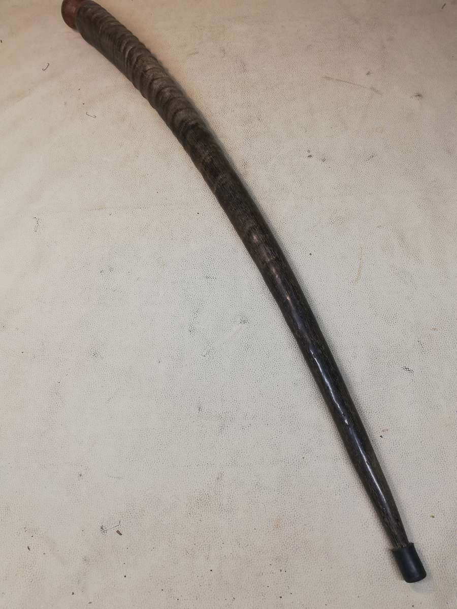 A 19th century walking stick with Gemsbok horn shaft, 830mm