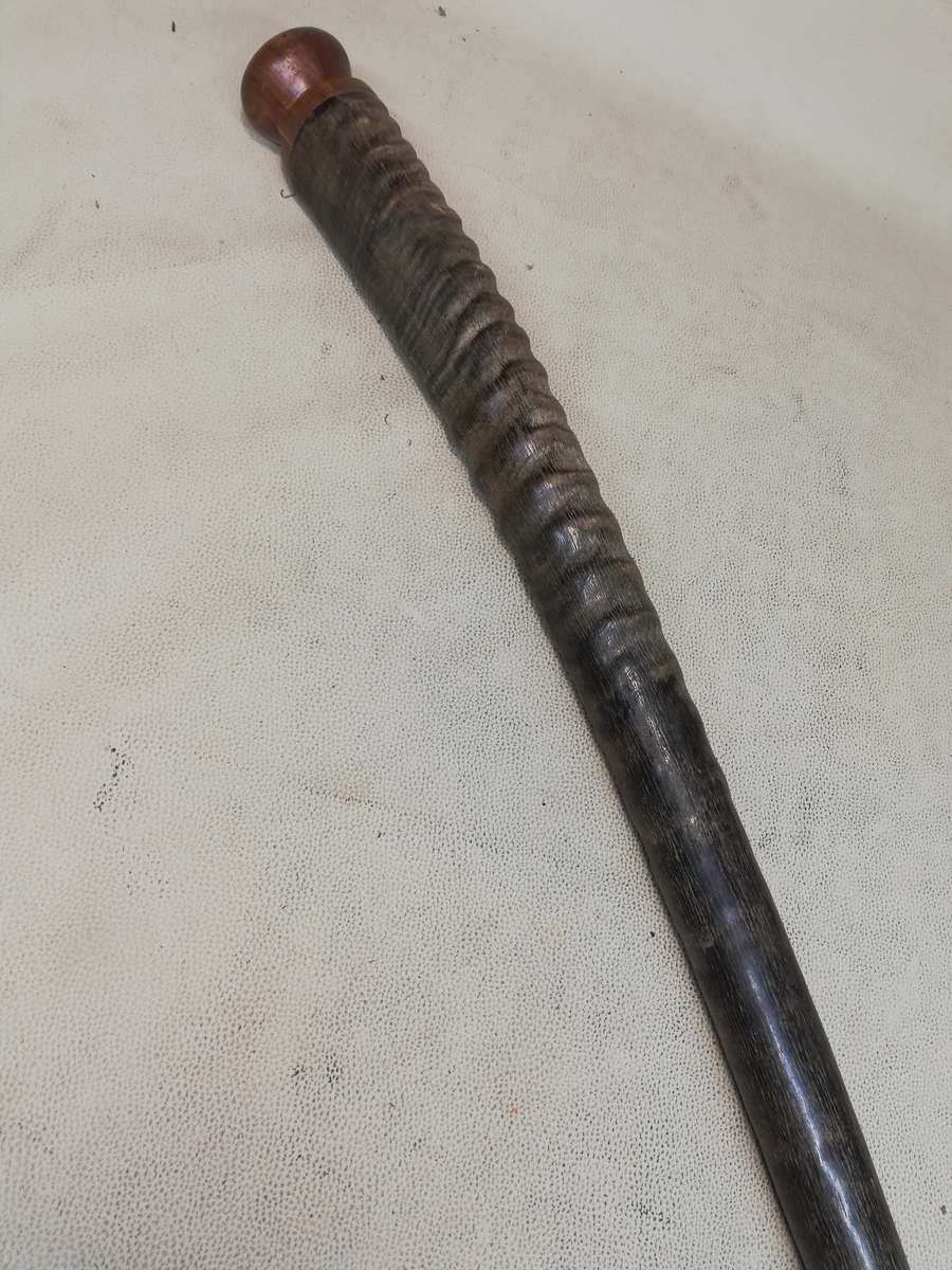A 19th century walking stick with Gemsbok horn shaft, 830mm