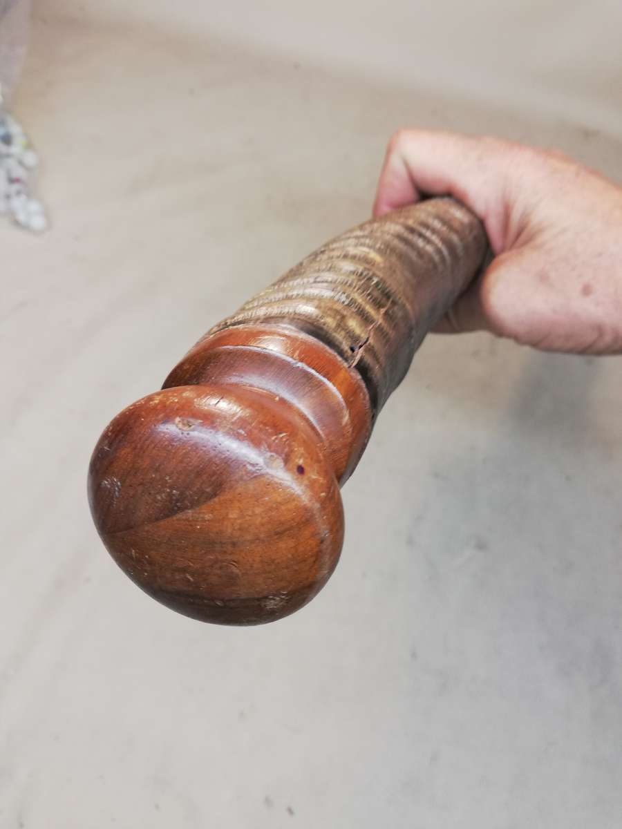 A 19th century walking stick with Gemsbok horn shaft, 830mm