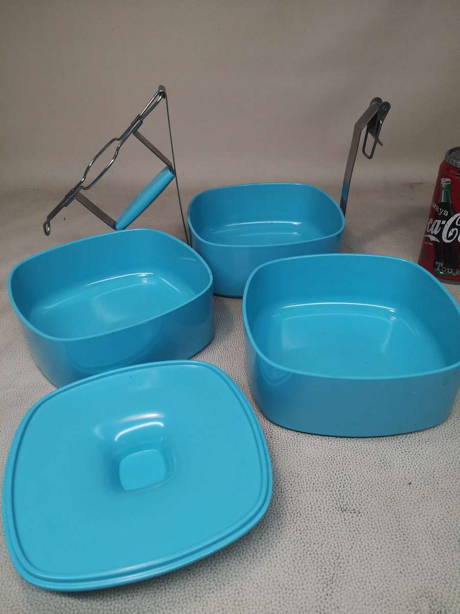 Original Alex Liddy Tiffin Tiered Food Melamine Storage Bowl Set - Australia