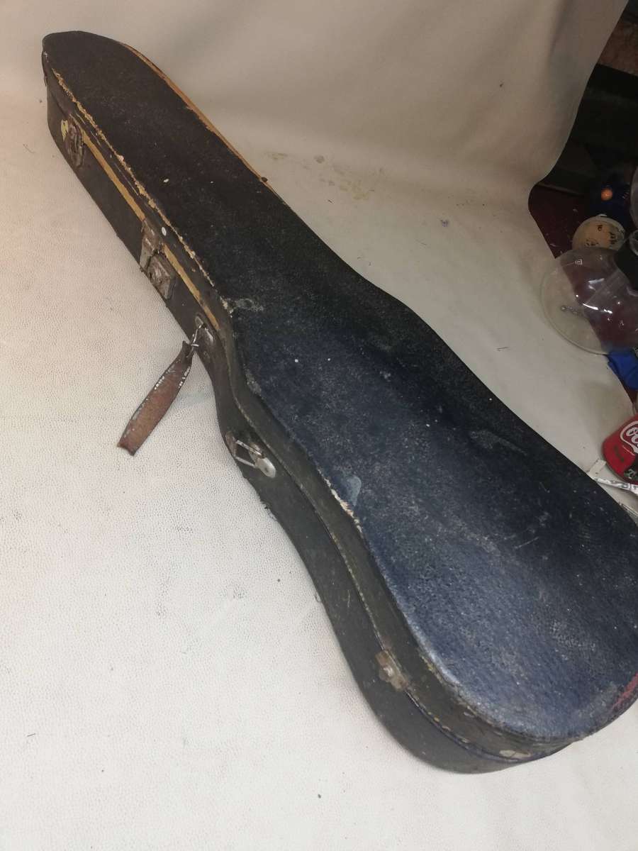 Antique Violin Marked "Stainer" with case and bow for restoration