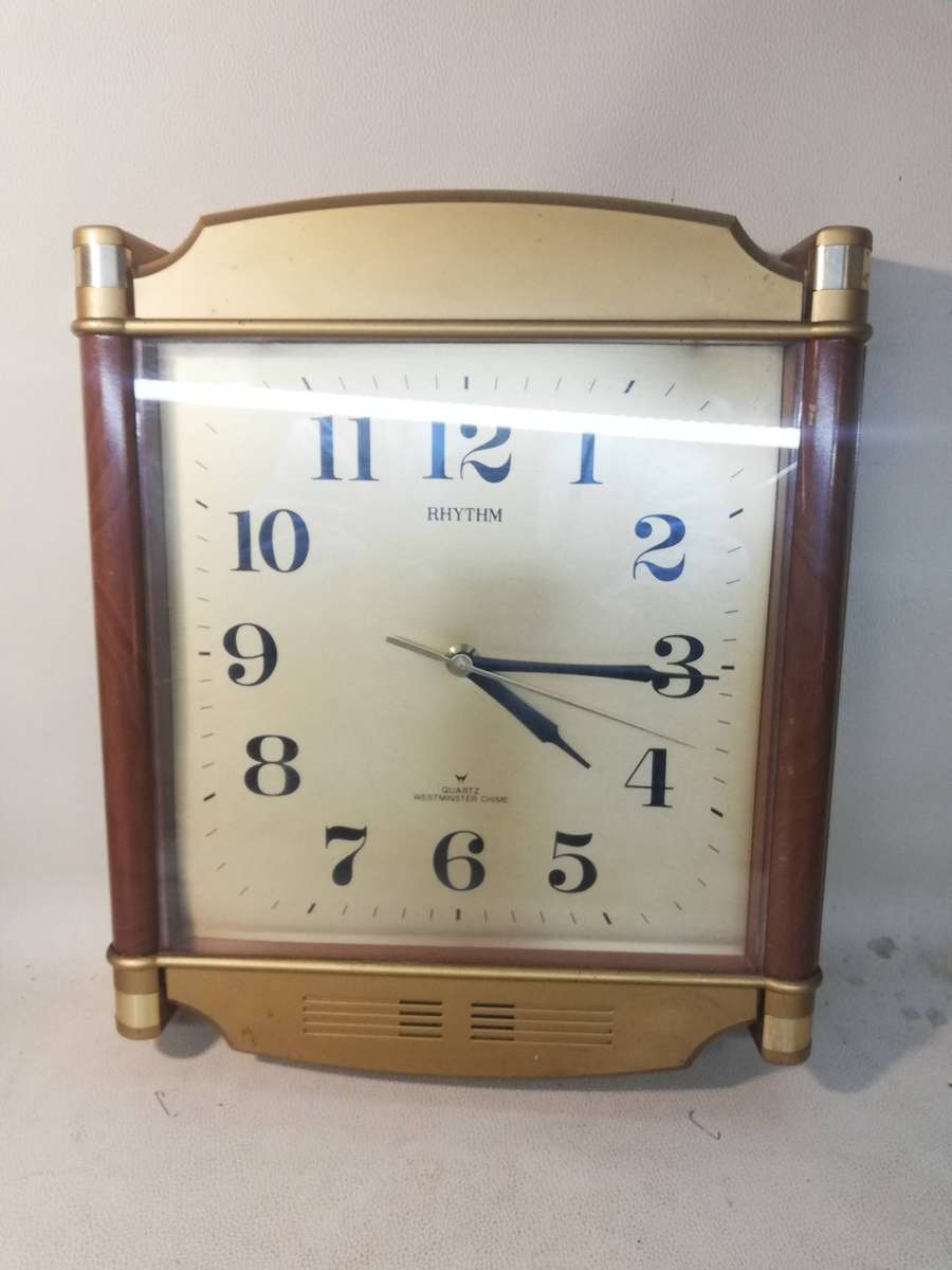 Vintage Rhythm Wall Clock in working Condition