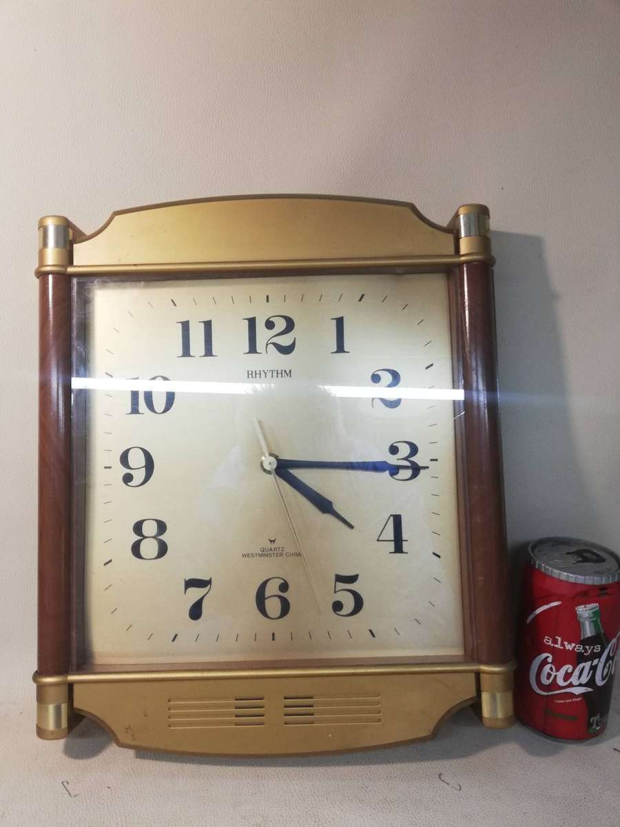 Vintage Rhythm Wall Clock in working Condition