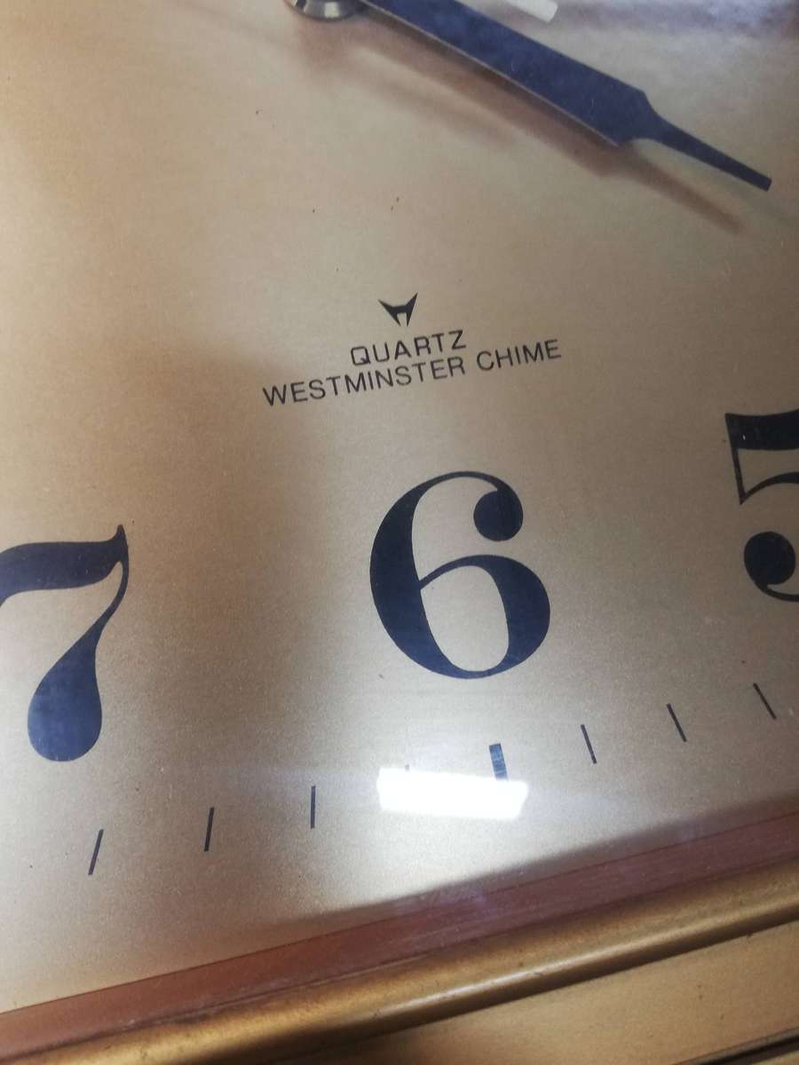 Vintage Rhythm Wall Clock in working Condition