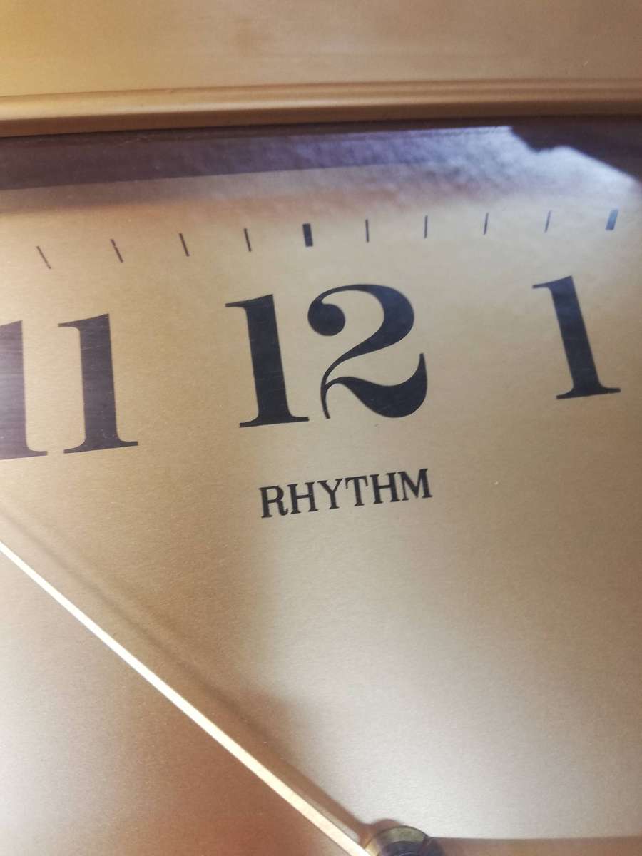 Vintage Rhythm Wall Clock in working Condition