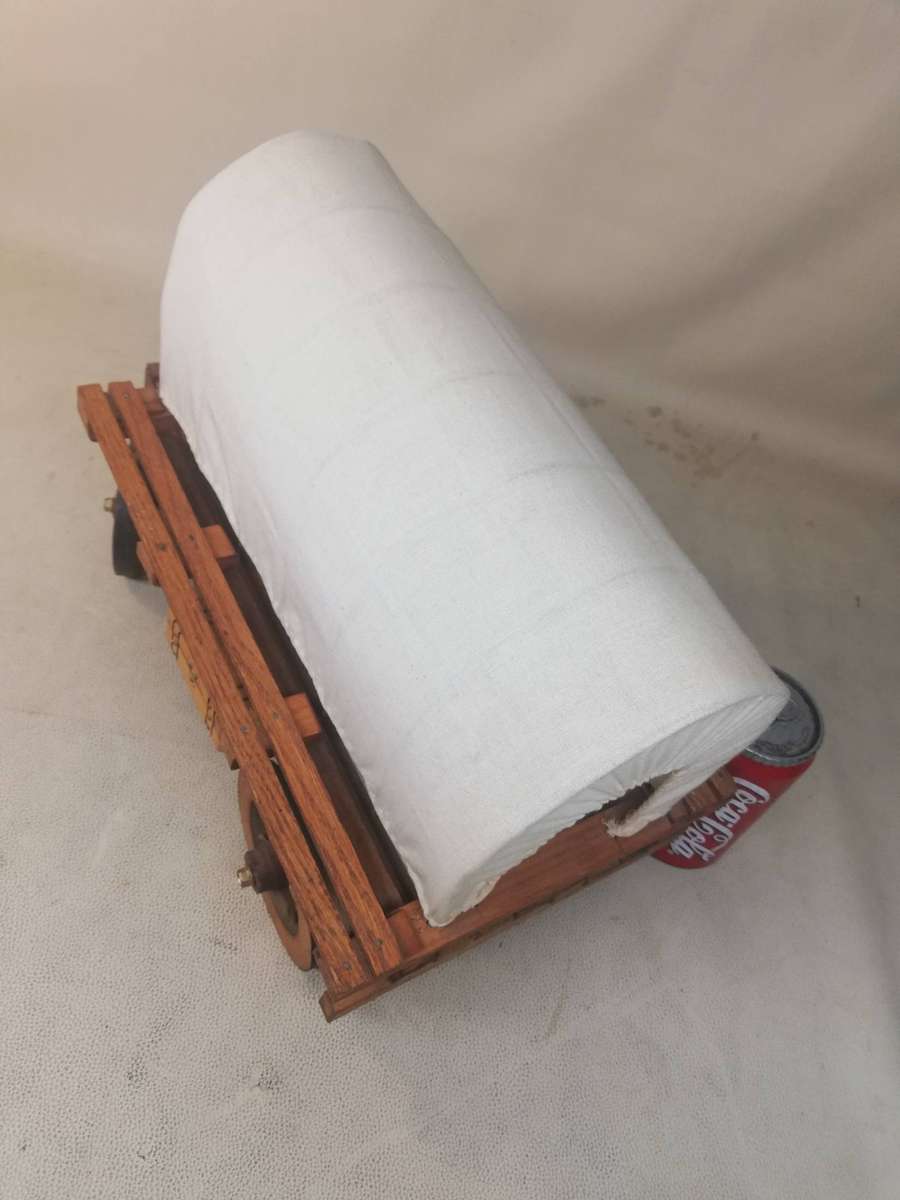 Vintage handmade wooden Ox wagon