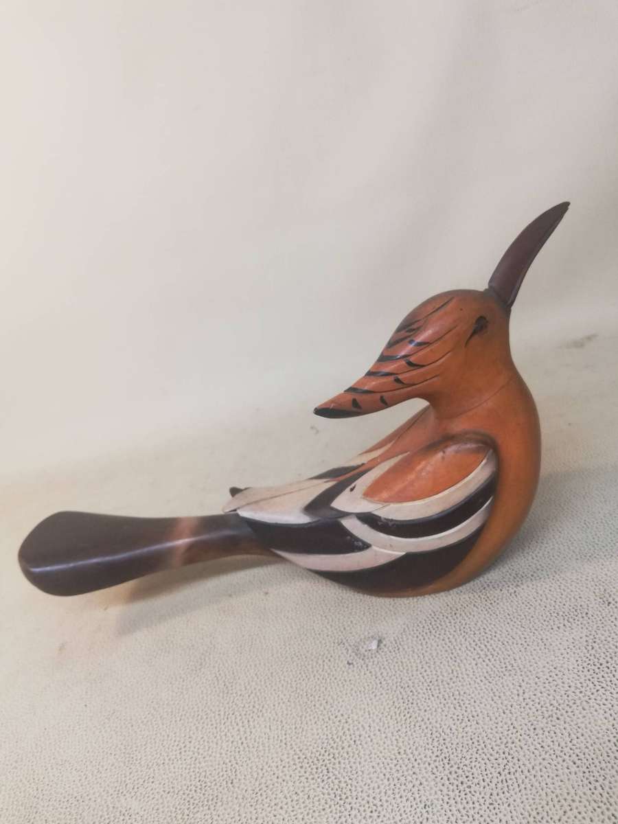 Original 1990 Feathers of Knysna hand made limited edition Figurine of a "Hoopoe",386/975, 35cm